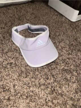 Adidas AeroReady White Women’s Performance Visor | Adjustable